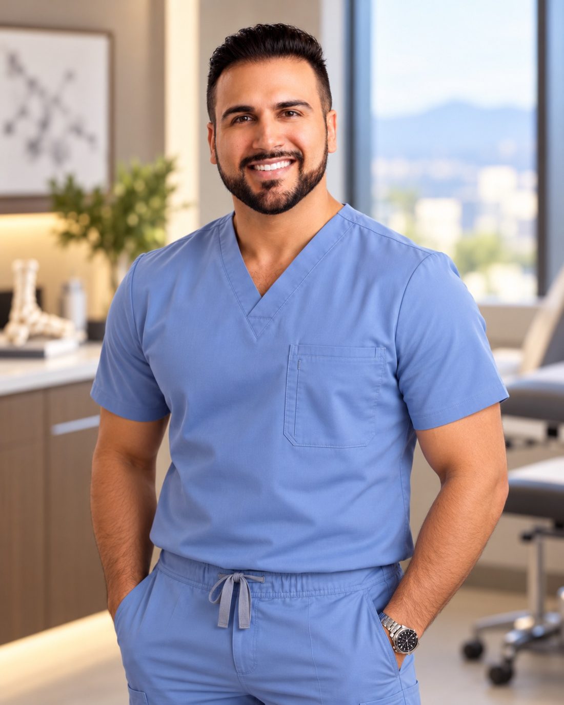 Dr. Benjamin Tehrani in clinic